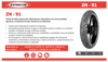 Imagen de Cubierta Moto 90/80/18  Zeneos Zn-91