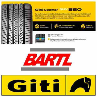 Imagen de Cubierta 275/45/19 Giti Control Suv 880 Colocada