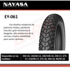 Imagen de Cubierta Moto 90/90-18 + CÁMARA Nayasa EY061