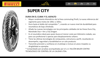Imagen de Cubierta Moto 100/80-18 TL Pirelli Super City Ultimo Modelo