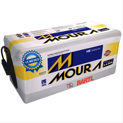 Imagen de Bateria Moura 320 Amp M220P Garantía 15 Meses Derecho/Izquierdo Positivo