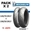 Imagen de Cubierta Moto Pack 120/70-17 y 190/50-17  Michelin Power RS