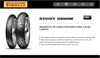 Imagen de Cubierta Moto 90/90-17 Pirelli Sport Demon Delantera