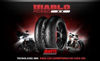 Imagen de Combo x 2 cubiertas 100/80-17 y 150/60-17 Pirelli Diablo Rosso II