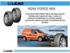Imagen de Cubierta 215 R14 Carga Leao Nova Force Van  Colocada