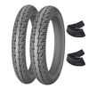 Imagen de Cubierta Moto Combo 275-18 y 90/90-18 Nayasa EY032 con cámaras