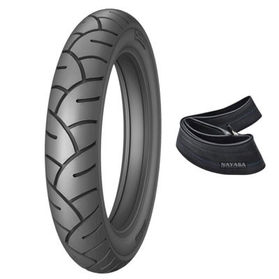 Imagen de Cubierta Moto 300-18 c/cámara Nayasa EY029