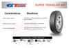 Imagen de Cubierta 750 R16 14t Radial Super Traveler 668 Máx. Duración - copy
