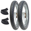 Imagen de Combo Moto Cubiertas 250-17 y 275-17  Bartl 015 c/cámaras