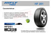 Imagen de Cubierta 195/50/15 Juego X 4 Hifly HF201 Colocadas