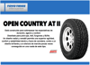 Imagen de Cubierta 265/65/17 LT Toyo Open Country At2 Balanceada