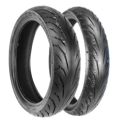 Imagen de Combo Moto 110/70-17 y 130/70-17  Sin Cámara  Bartl