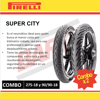 Imagen de Combo 2 Cubiertas 275-18 Y 90/90-18 Pirelli Super City Tl