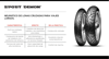 Imagen de Cubierta Moto Combo 100/80-17 y 150/70-17 Pirelli Sport Demon