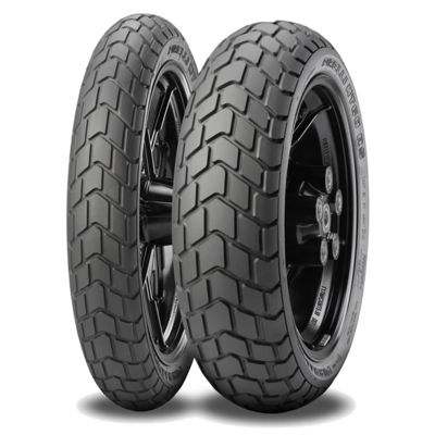 Imagen de Cubierta Moto Combo 100/90-19 y 140/80-17 Pirelli  Mt60 Enduro