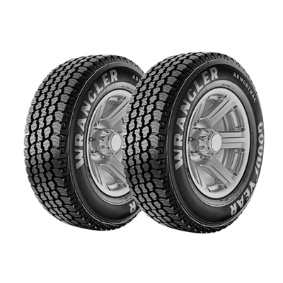 Imagen de Cubierta GoodYear 235/75/15 Wrangler Armortrac  X2 Colocadas