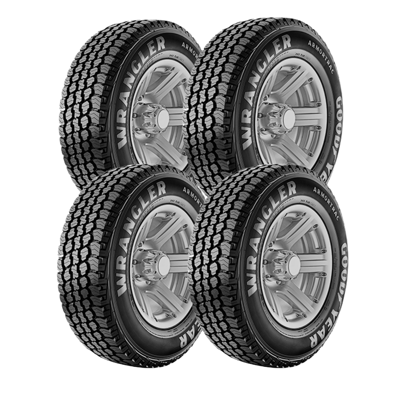 Imagen de Cubierta GoodYear 235/75/15 Wrangler Armortrac  X4 Colocadas