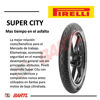 Imagen de Cubierta Moto 275-18 TL Pirelli Super City