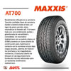 Imagen de Cubierta 205 R16 Maxxis AT700