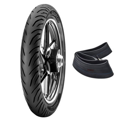 Imagen de Cubierta Moto Pirelli Super City 90/90-18  51 P con cámara