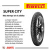 Imagen de Cubierta Moto Pirelli Super City 90/90-18  51 P con cámara