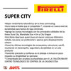 Imagen de Cubierta Moto Pirelli Super City 90/90-18  51 P con cámara