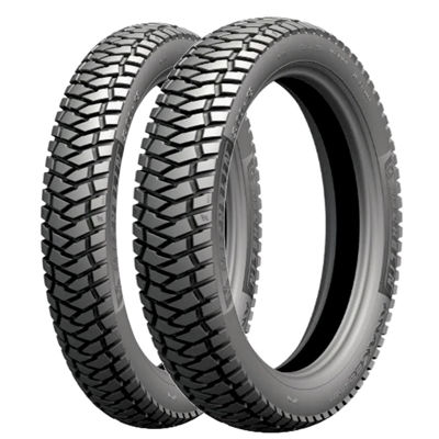 Imagen de Cubiertas 80/90-21 y 120/80-18  Michelin Anakee Street