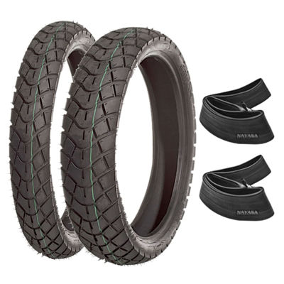 Imagen de Combo Moto Bartl 90/90-19 y 110/80-17  By-061 con cámaras