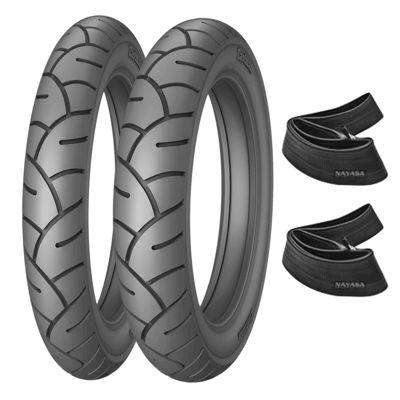 Imagen de Combo Moto Bartl 275-18 y 300-18  By-029 con cámaras