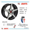 Imagen de Llantas Aleación 14  4X100 Plan Recambio BT145017C