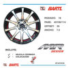 Imagen de Llantas  16 4X100 Plan Recambio BT16355D
