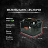 Imagen de Baterias Autos Bartl 115 Amp Linea Premium 18 meses SF