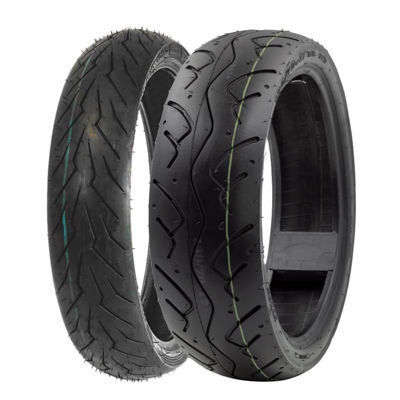 Imagen de Combo Moto 100/80-17 Y 130/70-17 Bartl TL BY-2600 y BY-2300