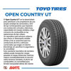 Imagen de Cubierta 235/60/16 Toyo Open Country Ut Colocada Balanceada