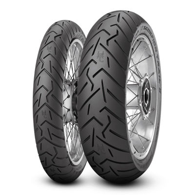 Imagen de Combo Moto 110/80-19 y 190/55-17  Pirelli Scorpion TRAIL II