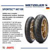 Imagen de Combo Moto 110/70-17 190/50-17 ZR Metzeler Sportec M7 RR