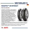 Imagen de Combo 120/70-17 y 160/60-17 ZR Metzeler Roadtec Z8 Interact