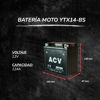 Imagen de Bateria Moto Bartl YTX14-BS 12 Ah
