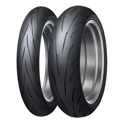 Imagen de Combo Moto 120/70-17 y 200/55-17 Dunlop Q5A Sportmax