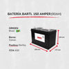 Imagen de Bateria Bartl 150 Amp D Garantía 12 Meses