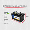 Imagen de Bateria Moura 155 Amp Garantía 15 Meses