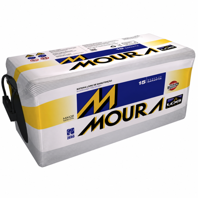 Imagen de Bateria Moura 320 Amp M220P Garantía 15 Meses Derecho/Izquierdo Positivo