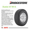 Imagen de Cubierta 275/60/20  Bridgestone Dueler AT RH-S S115
