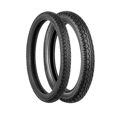 Imagen de Combo Moto 275-18 y 90/90-18 Technic Tiger Brasil TT