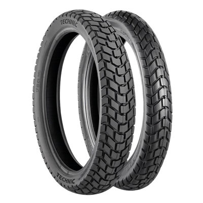 Imagen de Cubierta Moto 275-18 y 90/90-18 Technic T&C Brasil TT