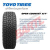 Imagen de Cubierta 275/70/18  Toyo Open Country At3 Balanceada