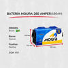 Imagen de Bateria Moura 260 Amp M180B Garantía 15 Meses
