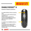 Imagen de Cubierta Moto 190/50-17 Pirelli Diablo Rosso 2 W73